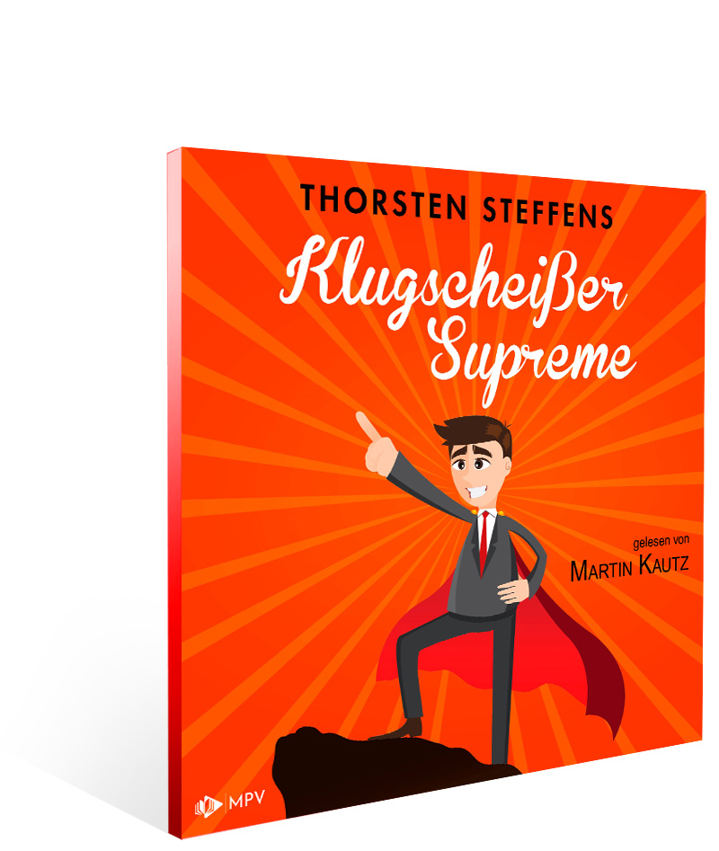 Cover des Hörbuchs zu Klugscheißer Supreme